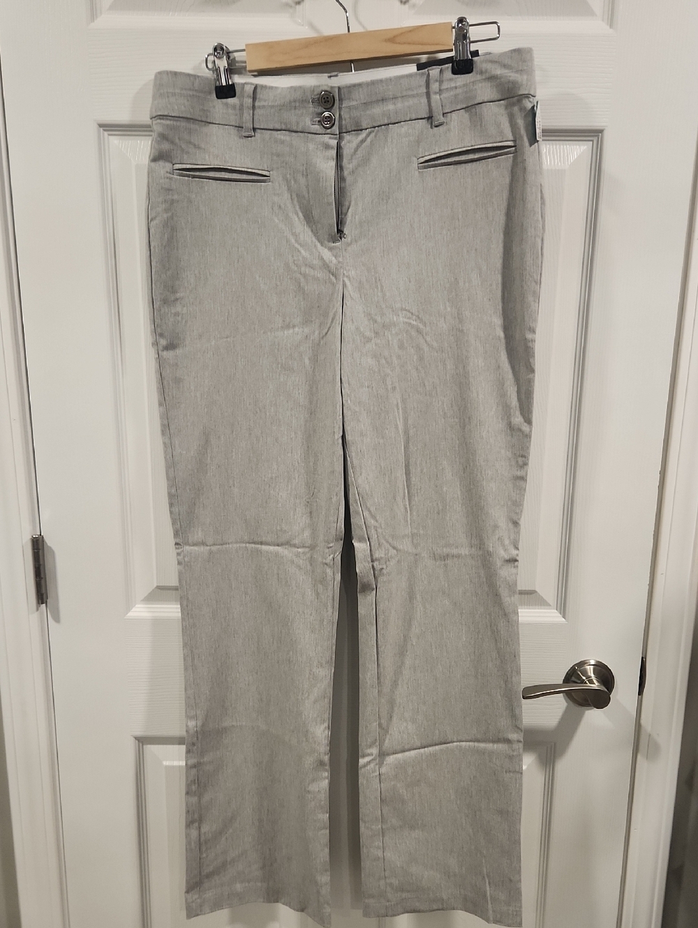 Maurices Light Gray Women's Pants
